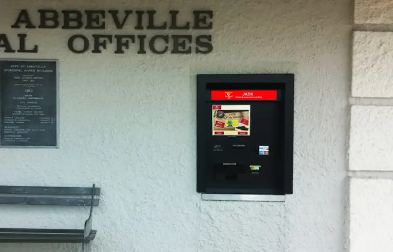 Abbeville, LA bill payment kiosk