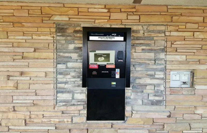 Brownfield, TX bill payment kiosk