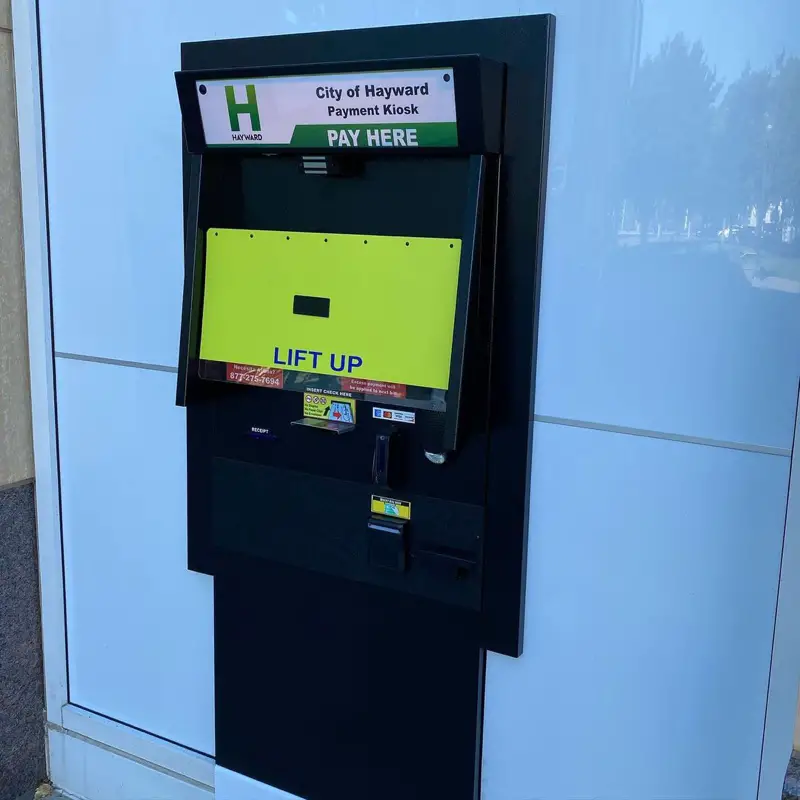 Hayward, CA bill payment kiosk