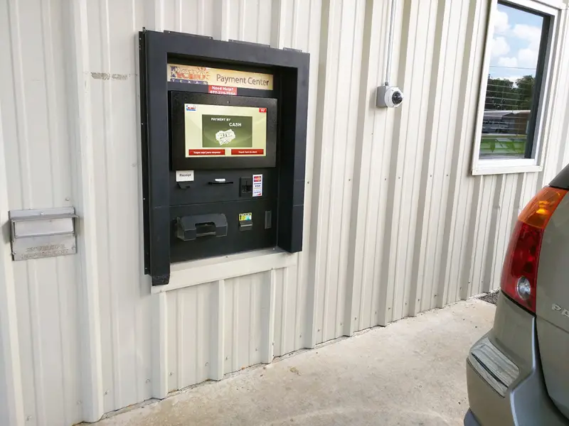 Reno, TX bill payment kiosk